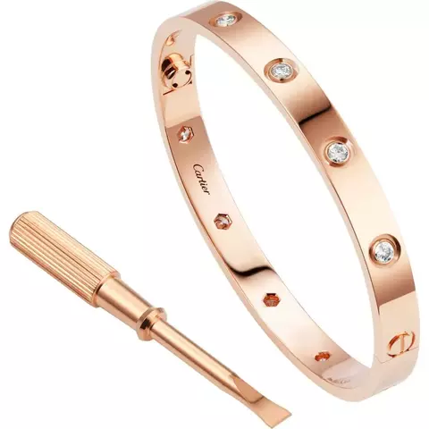 PULSERA 10 DIAMANTES CARTIER