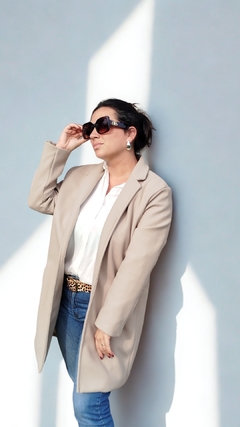 Abrigo Paño beige