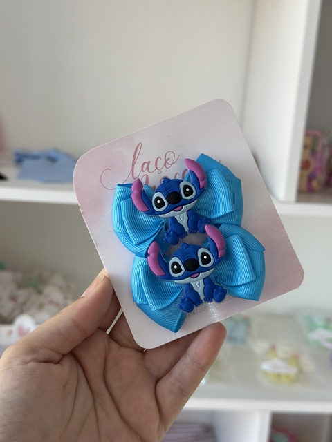 Laço Cecília Mini Stitch (Parzinho)