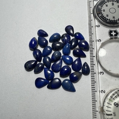 Lapislázuli calibrado en gota (por unidad) 9 x 6 mm - comprar online
