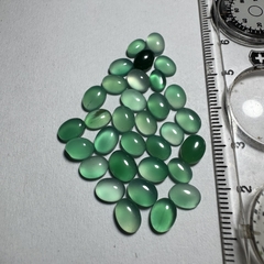 Ágata verde calibrada 7x5 (por unidad) - comprar online