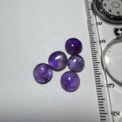 Amatista calibrada 8mm (por unidad) - comprar online