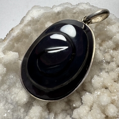Dije de Obsidiana Plateada - comprar online
