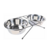 Acero Inoxidable Set Duo Trixie Comedero Y Bebedero M
