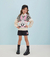 Conjunto shorts blusa moletom