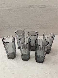 Vasos Altos Fume - comprar online