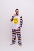 Pijama Suede Longo Happy Family ADULTO MASC