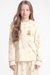 Pijama Manga Longa Infantil Feminino em Malha Comfort MEP20115