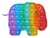 Pop It Elefante Multicolor Arcoiris