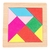 Puzzle De Madera Tangram en internet