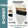 ART 560 TIRO CORTO DE MICROFIBRA CON BRILLOS . X12 SURTIDA DE COLORES