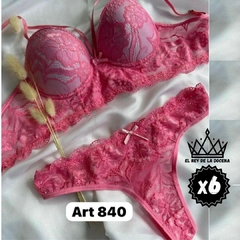 CONJUNTO TASA SOFT BASE DE ENCAJE DOBLE TIRA C/LESS ENTERA x6 - comprar online