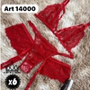 CONJUNTOBRALLET DE ENCAJE C / PORTALIGA X6 - comprar online