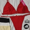 CONJUNTO BRALLET DE ALGODON BASICO C/ LESS REGULABLE x12