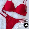 CONJUNTO TASA SOFT DE ALGODON CON LESS DOBLE TIRA X6 - comprar online