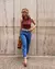 Calça Mom Fit - Nebulizado - loja online
