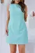 Vestido Viscose Sarjada Tubo - Versale