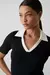 Blusa Preto com Off White - comprar online