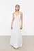 Vestido Tricoline Algodão Off White - comprar online