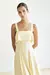 Vestido Viscose Linho Amarelo na internet