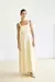 Vestido Viscose Linho Amarelo - comprar online