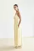 Vestido Viscose Linho Amarelo - Versale