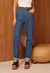 Calça Mom Basic Escura - Versale