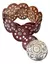 Cinto de Couro Boho Chic Vinho - comprar online