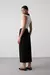 Blusa Gola Polo Off White com Preto - Versale