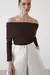 Blusa Canelada com Decote - comprar online