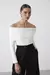 Blusa Canelada com Decote - comprar online