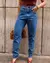 Calça Mom Fit - Nebulizado - Versale