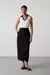 Blusa Gola Polo Off White com Preto - comprar online