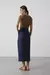 Saia Linho com Fenda - comprar online