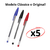 Kit Caneta BIC Cristal - Clássica Ponta 1.0 - comprar online