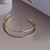 Bracelete 2 Fios - Banhado Ouro 18K - Antialérgico - comprar online
