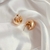 Brinco Meia Argola - Banhado Ouro 18k - Antialérgico - comprar online