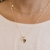 Colar Menino com ponto de luz - Banhado Ouro 18k - Antialérgico - comprar online