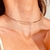 Choker Aro Liso - Banhado Ouro 18k - Antialérgico