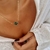 Colar Trevo - Verde - Banhado Ouro 18k - Antialérgico