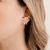 Piercing Zirconia Fake - Banhado Ouro 18k - Antialérgico
