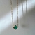 Colar Trevo - Verde - Banhado Ouro 18k - Antialérgico - comprar online