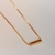 Colar Palito - Banhado Ouro 18k - Antialérgico - comprar online