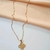 Colar Trevo - Liso - Banhado Ouro 18k - Antialérgico