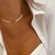 Choker Saturno - Banhado Ouro 18k - Antialérgico - comprar online
