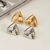Brinco Organico Triangulo - Banhado Ouro 18k - Antialérgico - comprar online