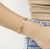 Bracelete 3 Fios - Banhado Ouro 18k - Antialérgico