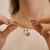 Colar Menina com ponto de luz - Banhado Ouro 18k - Antialérgico - comprar online