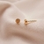 Brinco Circulo - Banhado Ouro 18K - Antialérgico