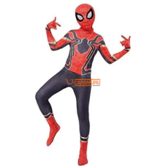 FANTASIA HOMEM ARANHA FERRO DOURADA INFANTIL/ADULTO